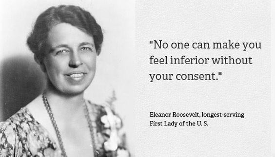 Women in leadership: Eleanor Roosevelt quote